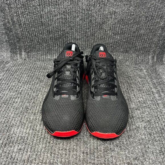 Reebok Nano X3 Black Red Athletic Training CrossFit Shoes Mens Size 10 - Picture 2 of 8